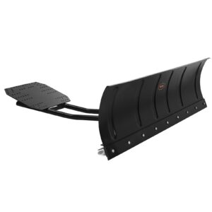 Kit de chasse-neige VEVOR, lame de déneigement universelle de 122 cm (48 po), réglable en hauteur et en orientation gauche-droite, à détachement rapide, lame de raclage en acier pour VTT, 3 options de montage, déneigement efficace, compatible avec la plupart des VTT et VUTT