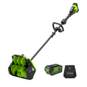 Greenworks Pelle à Neige 40V 12 Pouces avec Pales Directionnelles, Batterie 4.0Ah et Chargeur Inclus