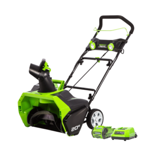 Souffleuse à neige sans balais 40 V 20 po, batterie 4,0 Ah et chargeur inclus