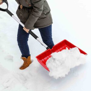 Vente de Liquidation Black and Friday Deal cuyhtdup Pelle à Neige Pelle en Plastique Pelle à Grains Pelle à Neige en Plastique Amovible Outil de Ferme