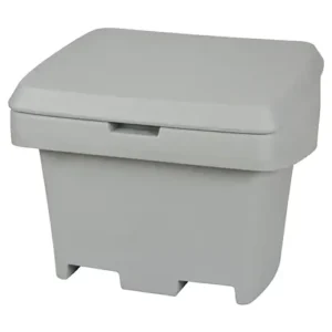 Contenant de rangement robuste pour l'extérieure pour sel et sable, 30" x 24" x 24", 5,5 pi³