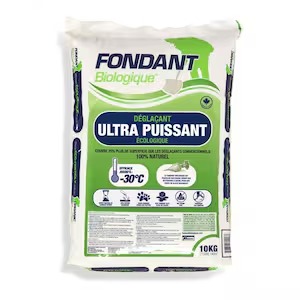 Organic Melt Fondant Biologique Déglaçant Ultra Puissant Écologique -30C Sac 10 KG