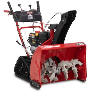 Troy-Bilt Souffleuse à neige Storm Tracker 2890 à 2 phases, à essence de 272 cm³, 28 po, équipée de chenilles