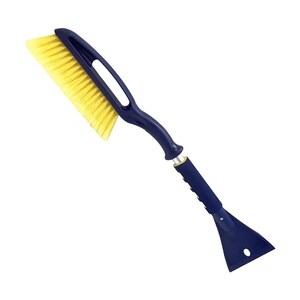 Koolatron Brosse à neige robuste de 25 po avec grattoir à glace, conception ergonomique à double poignée