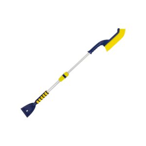 Koolatron Brosse à neige extensible de 35 à 45 po avec grattoir à glace, poignées ergonomiques doubles en mousse