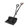 Pelle à neige VEVOR pour allée, pelle à neige en plastique de 45 cm de large avec poignées en D ergonomiques, poignée antidérapante, pelle à neige grande capacité, outil de déneigement léger pour jardin, voiture et camping